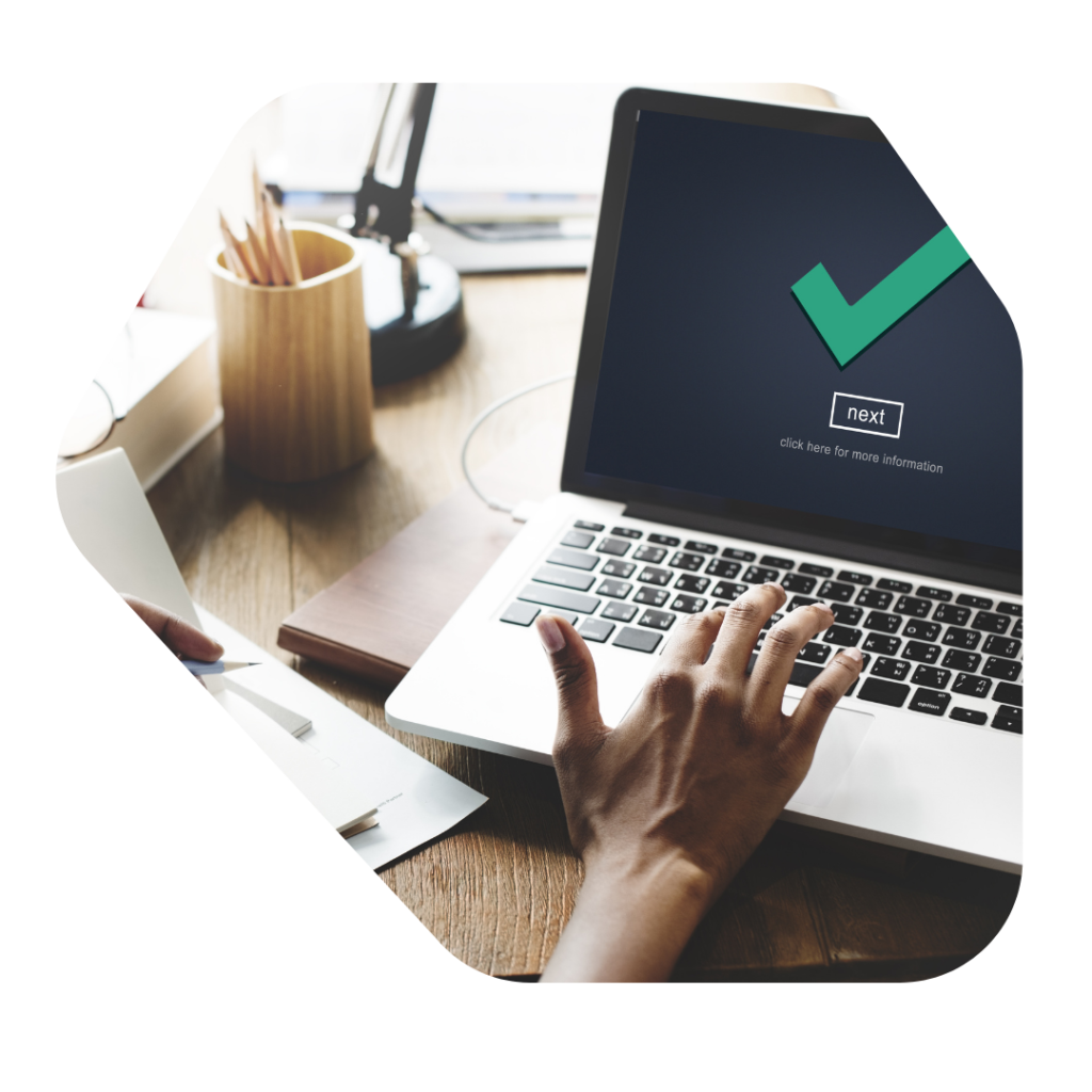 Sponsor Licence Compliance checks on laptop