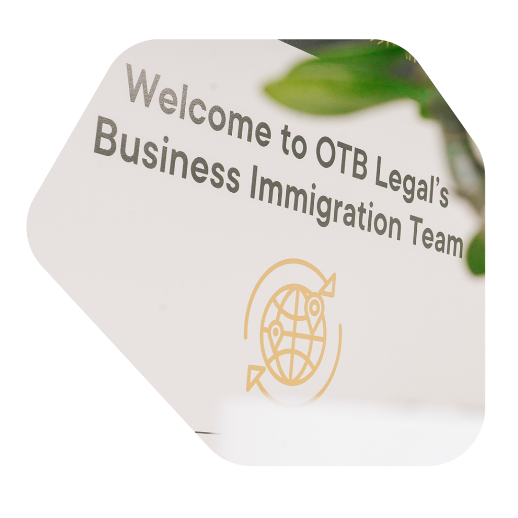 wall art in OTB office Sole Representative of an Overseas Business UK Visa Extension Lawyers