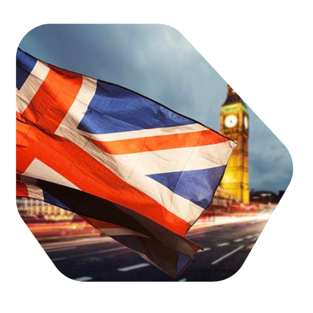 Union jack and big ben. Expansion Worker Visa UK Application