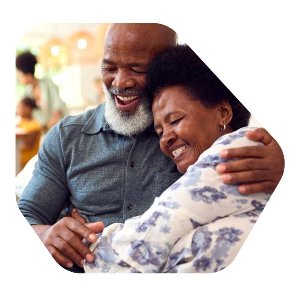 Couple hugging. Adult Dependent Relatives Visa UK Solicitor Consultation.