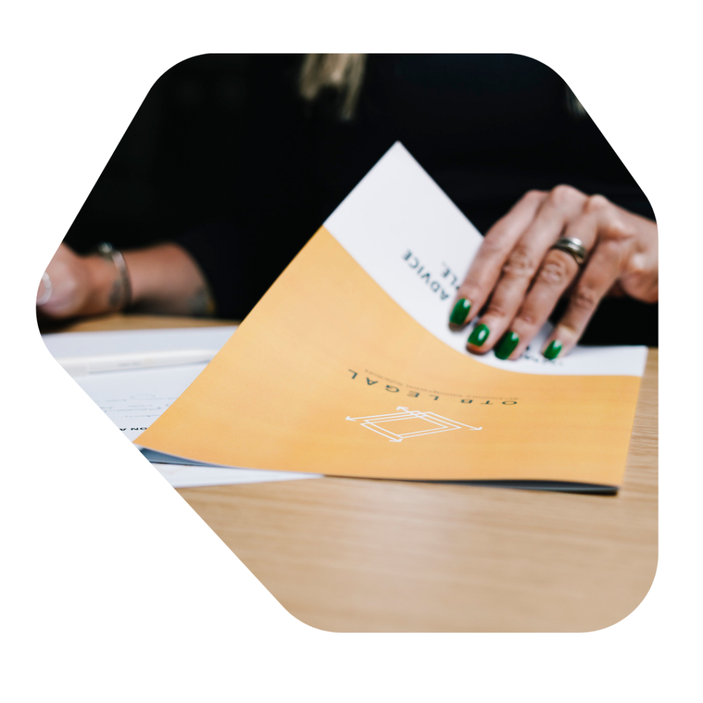 Lawyer going through a brochure on Parent of a Child Visa UK cost